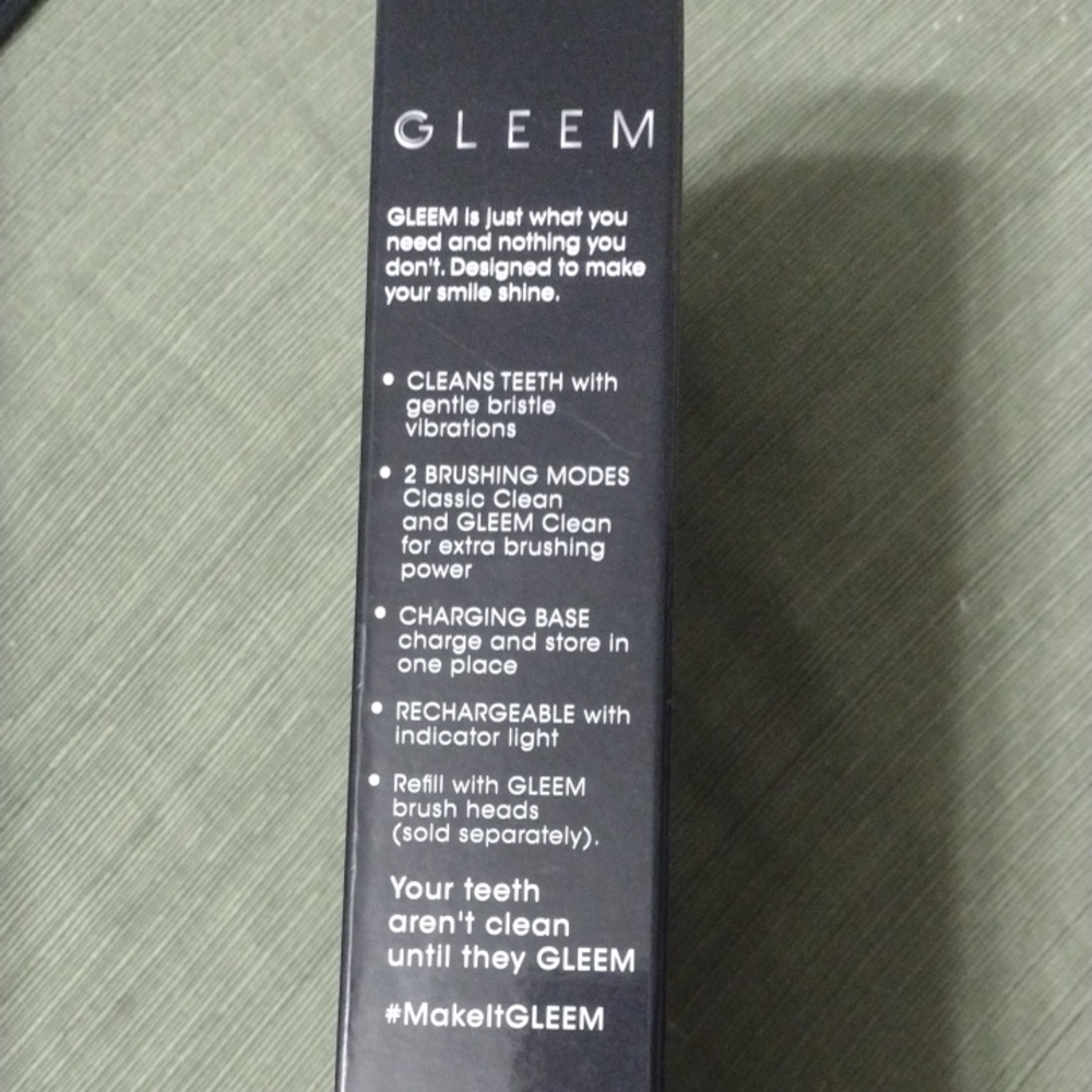 Gleem Rechargeable Electric Toothbrush - Black - Picture 3 of 5